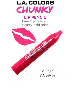 L.A. Colors Chunky Lip Pencil #CCL597 Orchid