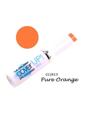 L.A. Colors Cover UP! Pro Concealer Stick#CCS615 P. Orange-pc