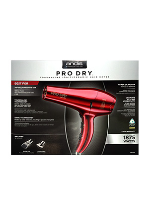 Andis Pro Dry Tourmaline Lonic/Ceramic Dryer #81005