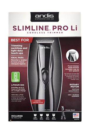 Andis Slimline Pro Li Trimmer_Black #32475