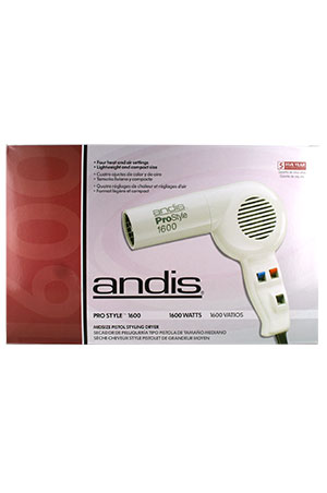 Andis Styler 1600 Dryer #40055 CAD