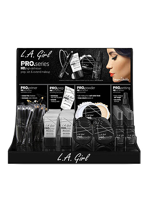 L.A Girl Pro Prep&Spray 114pc Display (7kd) #GCD247.1