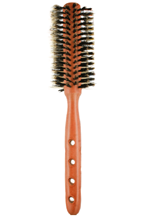 LIZ Boar Bristles Wooden Brush 0.7" #BR3252 -pc