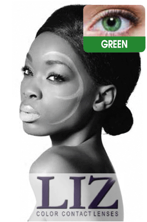 LIZ Color Contact Lenses #3T Green #14