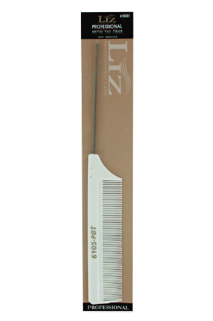 LIZ Metal Tail Comb #3581 #6105-PBT -pc