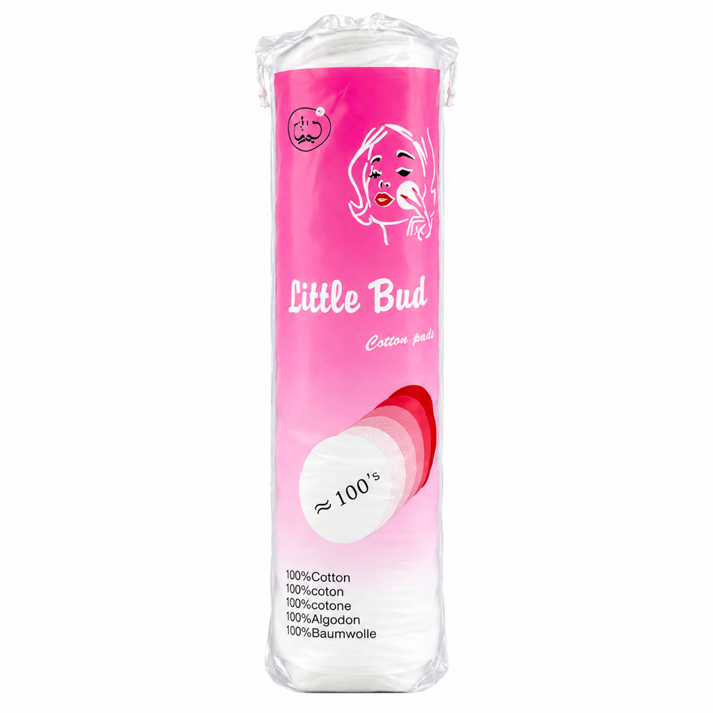 Little Bud Cotton Pads (100 pads)  - pc