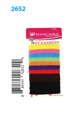MGC Hot Fashion Donut Ponytail Holder #2652 -dz