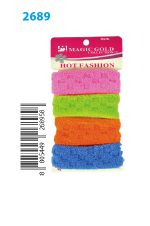 MGC Hot Fashion Donut Ponytail Holder #2689 -dz