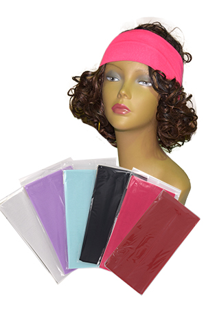 MGC Plain Head Band [Large] #4866 Asst-dz