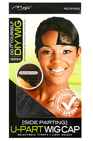 Magic  Side Parting U-Part Wig Cap #DIY003 -dz