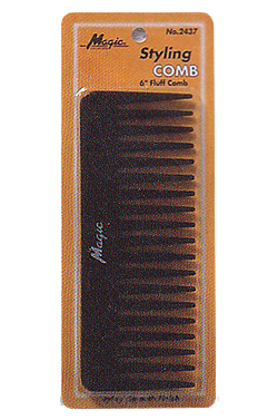 Magic 6" Fluff Wide Comb #2437 -dz