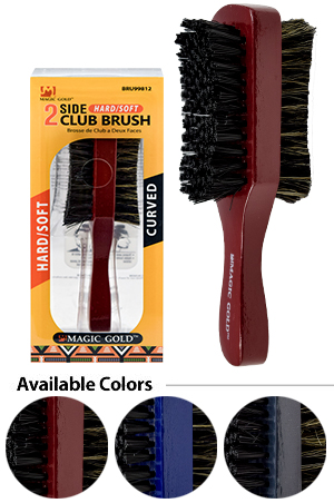 Magic Gold Club Brush-2 Side(Hard/Soft) #99812 -pc