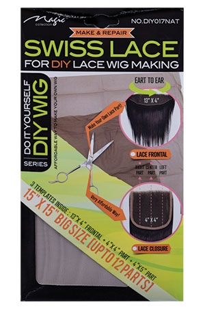 Magic Collection DIY Make & Repair Swiss Lace#DIY017NAT -dz