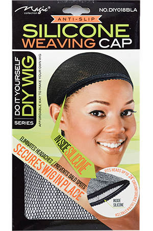 Magic Collection DIY Silicone Weaving Cap #DIY018BLA -dz