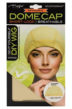 Magic Collection DIY Spandex Dome Cap #DIY006NAT -dz