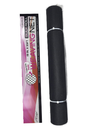 Magic Deluxe Weaving Net Bulk Black (19in*33ft) #2240BLAB-ea