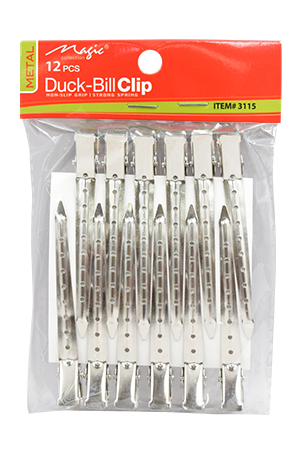 Magic Duck Bill Clips 12pcs/pk #3115 -dz