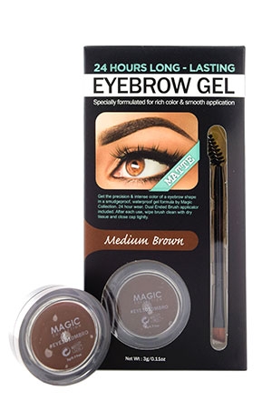 Magic Eyebrow Gel [M Brown] #EYE1010MBRO(12pc/ds)-pc