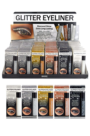 Magic Glitter Eyeliner (36pc/ds) #EYE1017 - ds