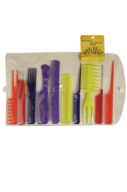 Magic Gold 10pcs Comb Set (Asst) #1726 -set