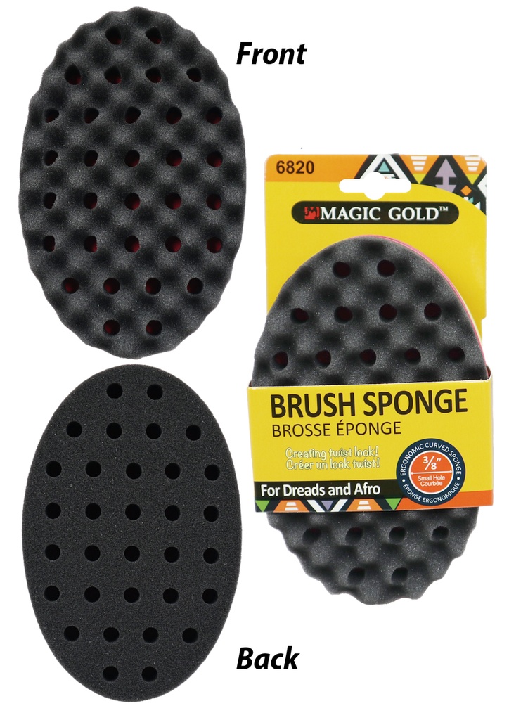 Magic Gold Brush Sponge (3/8") #6820(=#MT001) -pc
