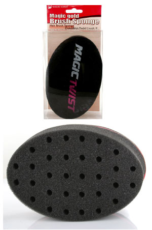 Magic Gold Brush Sponge 1/3" #5179 - pc (red, small holes) #2