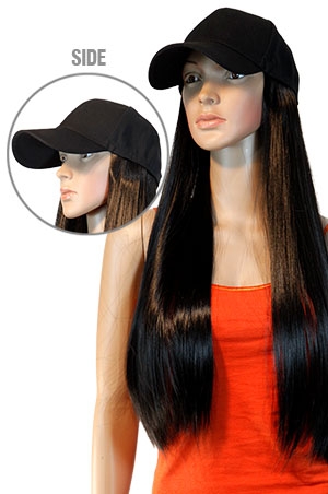 Magic Gold Cap With Hair #HHJ98892 BLACK/1B -pc
