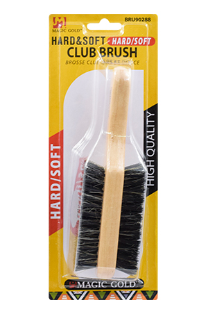 Magic Gold Club Brush -Double Side #MG90288 -pc