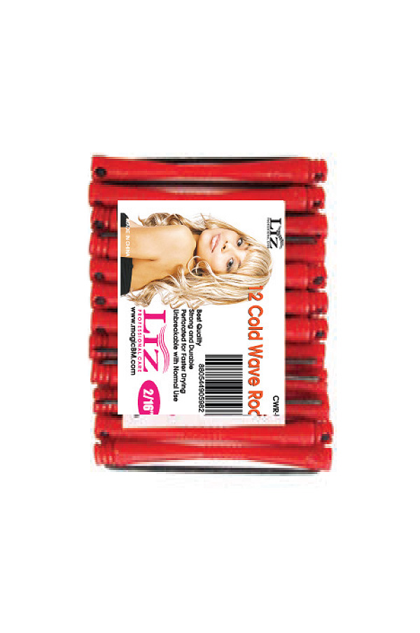 Magic Gold Cold Wave Rods [Long 2/16" Red] #CWR-15 -dz