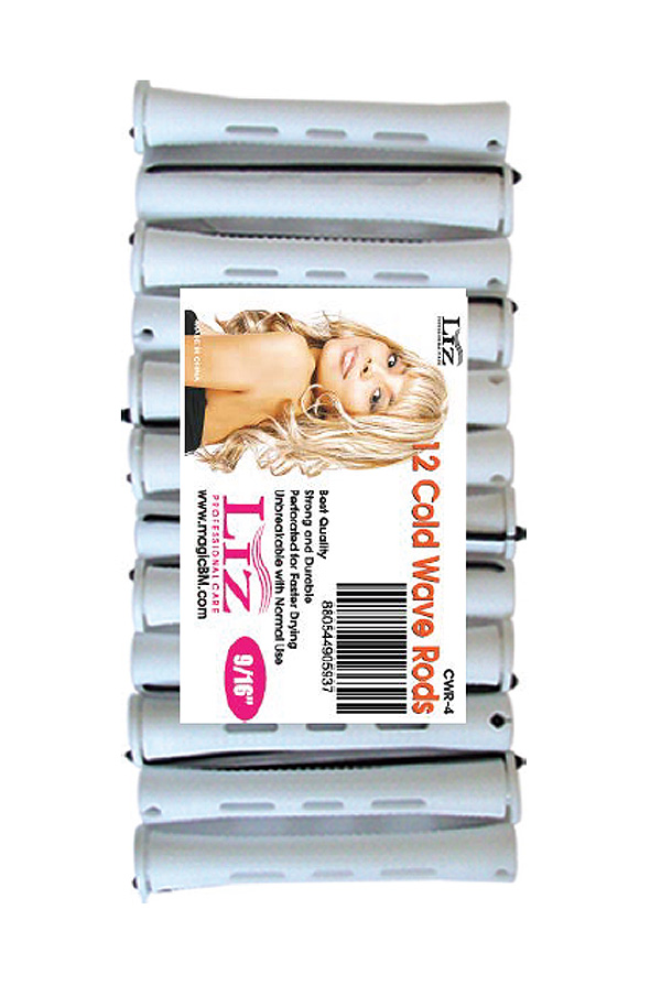 Magic Gold Cold Wave Rods [Long 9/16" White] #CWR-4 -dz