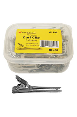 Magic Gold Curl Clip (50pc/Jar) #1192 -Jar