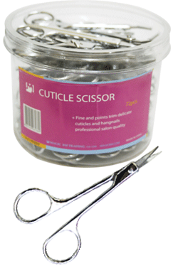 Magic Gold Cuticle Scissors #90653 (60pc/jar) -jar