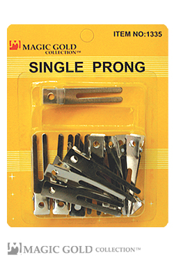 Magic Gold Double Prong Clip #1335 -dz