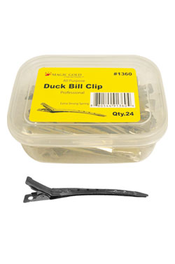 Magic Gold Duck Bill Clip (24pc/Jar) #1360-Jar