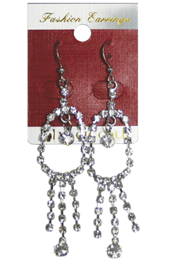 Magic Gold Fashion Rhinestone Earring #280208 -pc