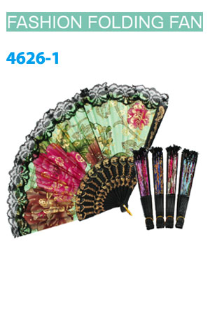 Magic Gold Hand Fan #4626-1 - dz