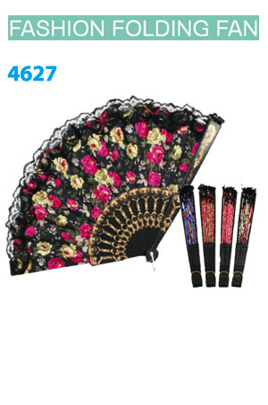 Magic Gold Hand Fan #4627 - dz