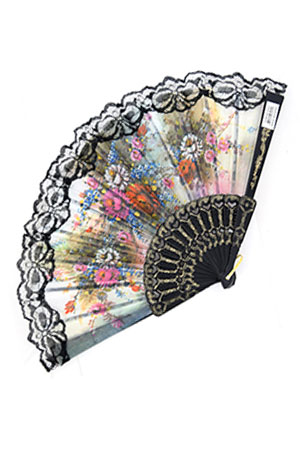 Magic Gold Hand Fan #6564 - dz