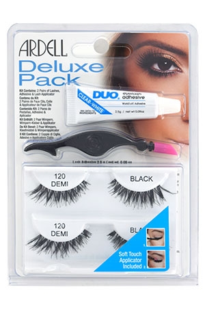 Ardell Deluxe Pack Eyelashes #120 Black