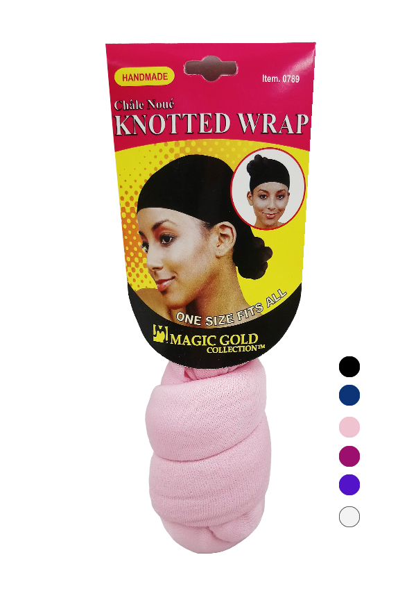 Magic Gold Knotted Wrap #0789Asst - dz