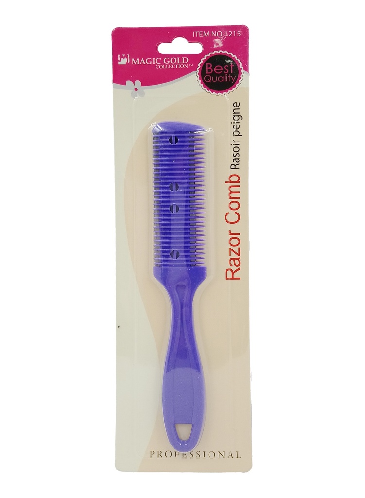 Magic Gold Razor Comb #1215 (Long Comb) - dz