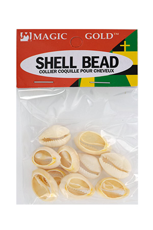 Magic Gold Shell Bead #7001 Ivory -dz