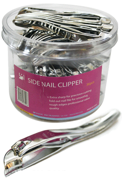 Magic Gold Side Nail Clipper #90659 (36pc/jar) -jar
