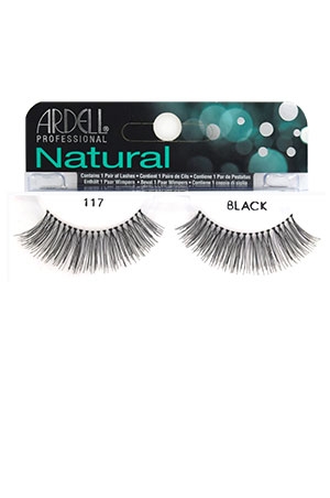 Ardell Natural Eyelashes #117 Black