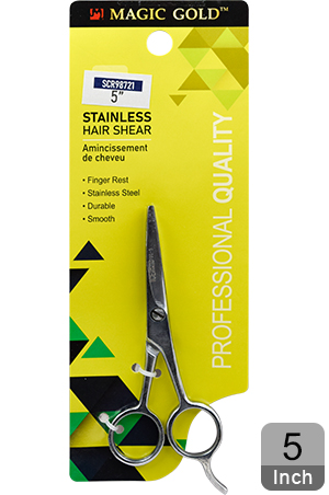 Magic Gold Stainless HAir Shear 5" #SCR98721 -Pc