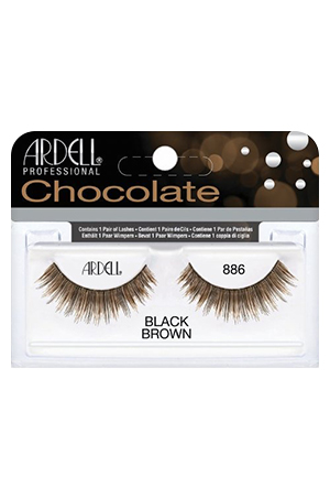 Ardell Pro Choco Lashes 886 Black Brown  #61886
