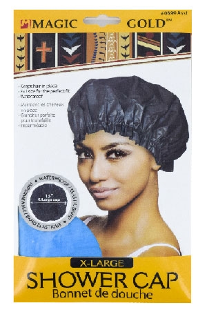 Magic Gold X-Large Shower Cap #0899 Asst -dz