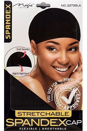 Magic Lady Spandex Cap#2273BLA-dz