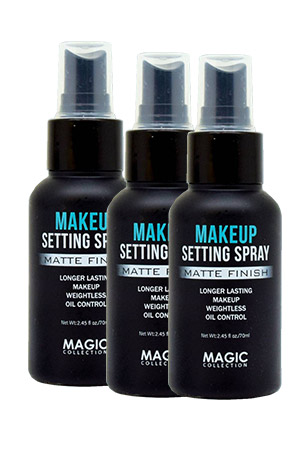 Magic MakeUp Seting Spray_Matte Finish (6pc/ds )#FAC104- ds