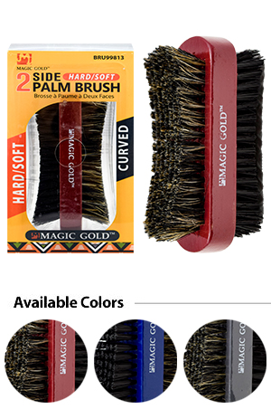 Magic Gold Palm Brush-2 Side[Hard/Soft] #99813 -pc
